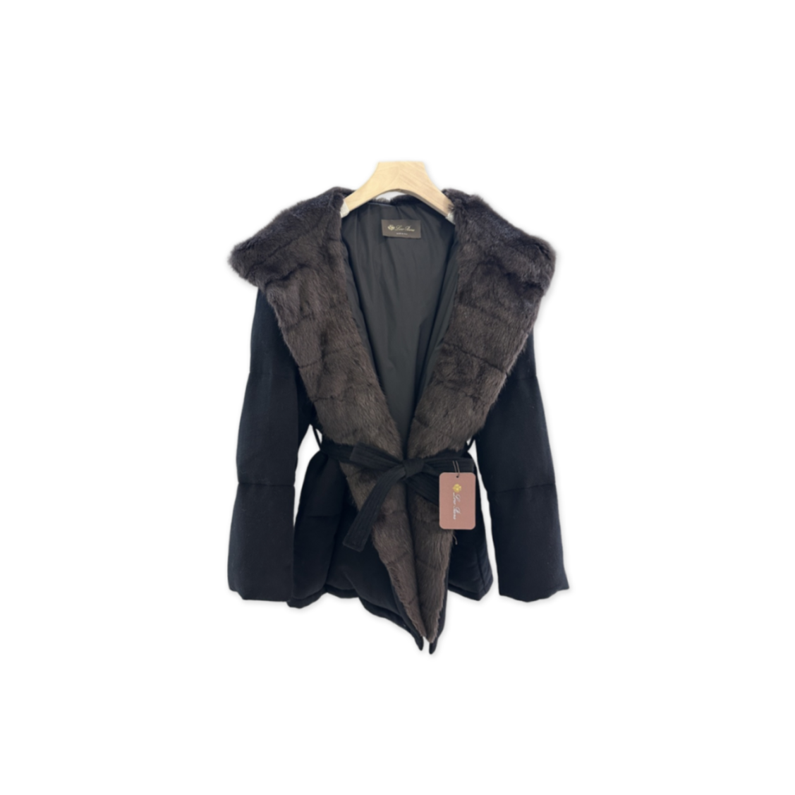 L0r0 P1ana mink-collar down jacket